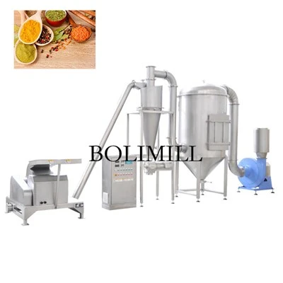 Molino de martillos para especias de acero inoxidable