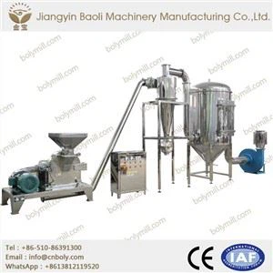 Máquina pulverizadora de polvo de flores secas