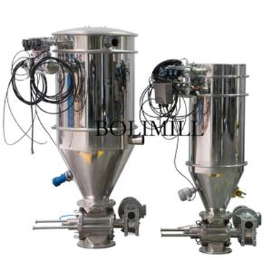 Transportador alimentador de polvo al vacío industrial